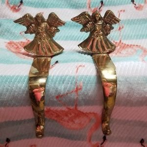 Angel Stocking Holders x2